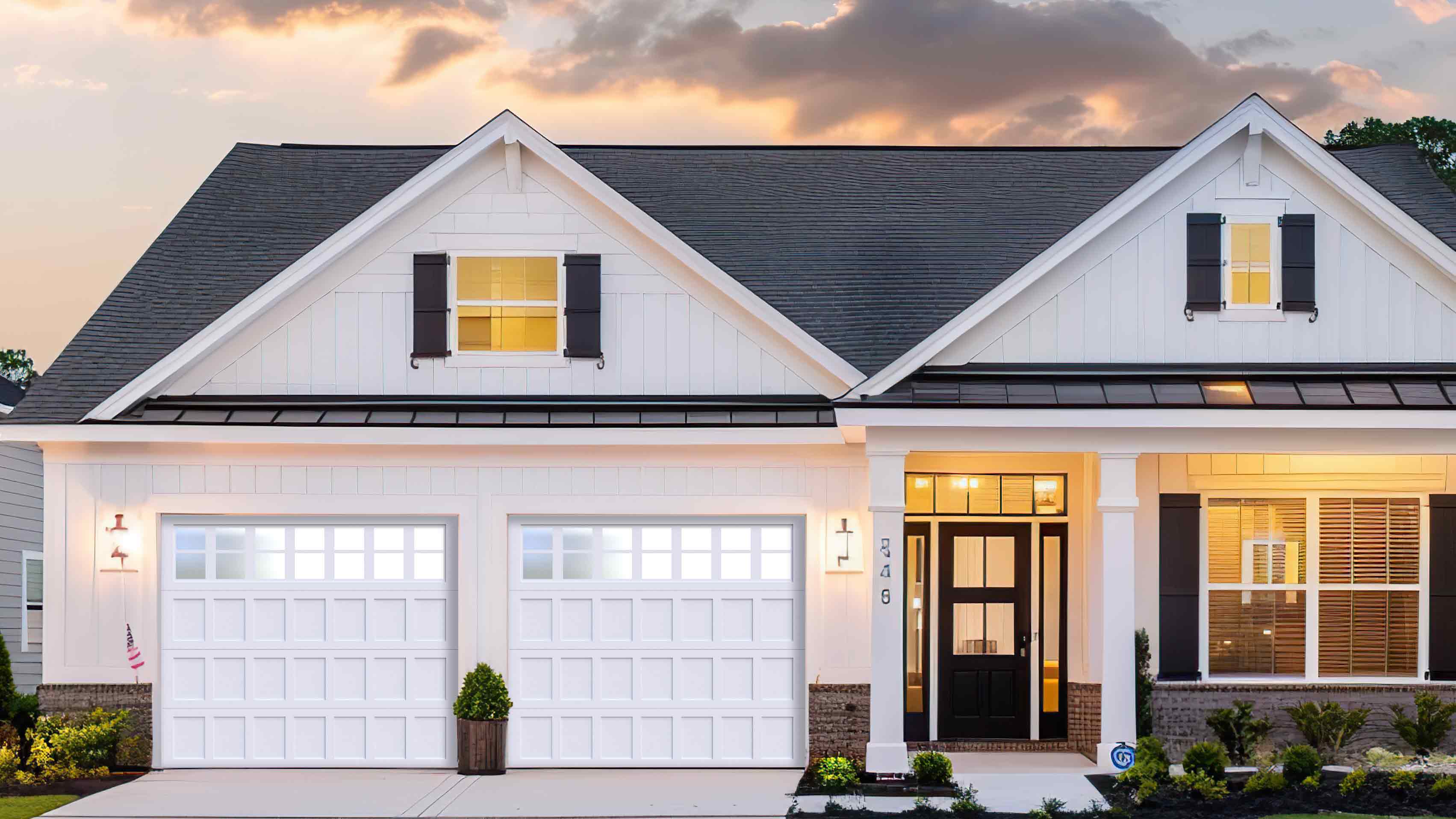 Craftsman Style Garage Door